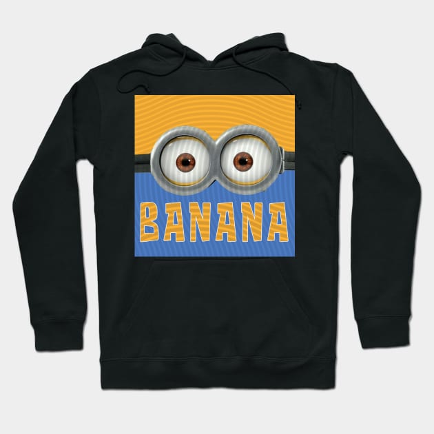 MINIONS USA DESPICABLE BANANA Hoodie by LuckYA